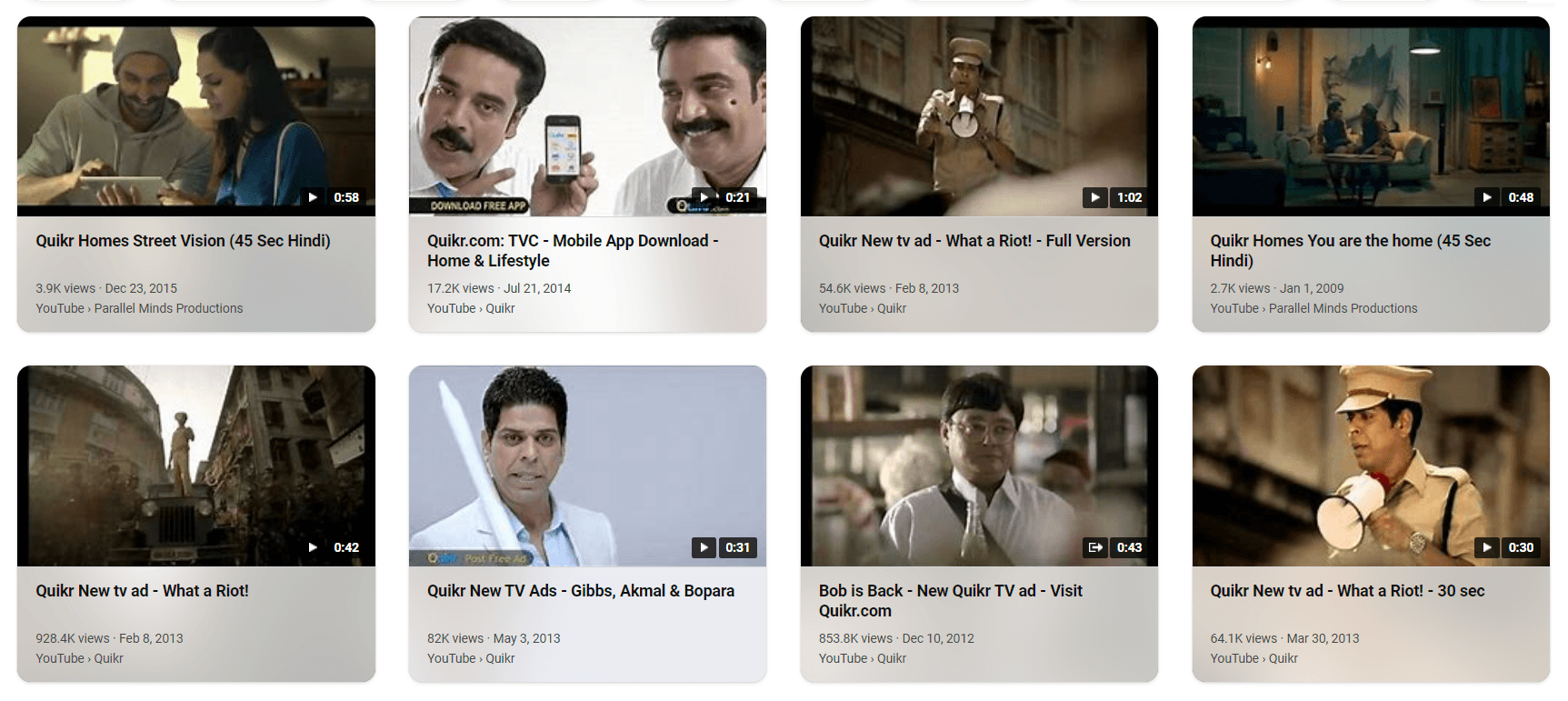Quikr strategic advertising efforts